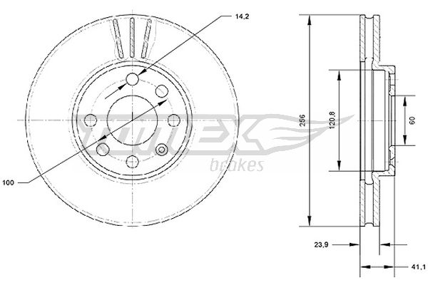 TOMEX Brakes TX 70-17...